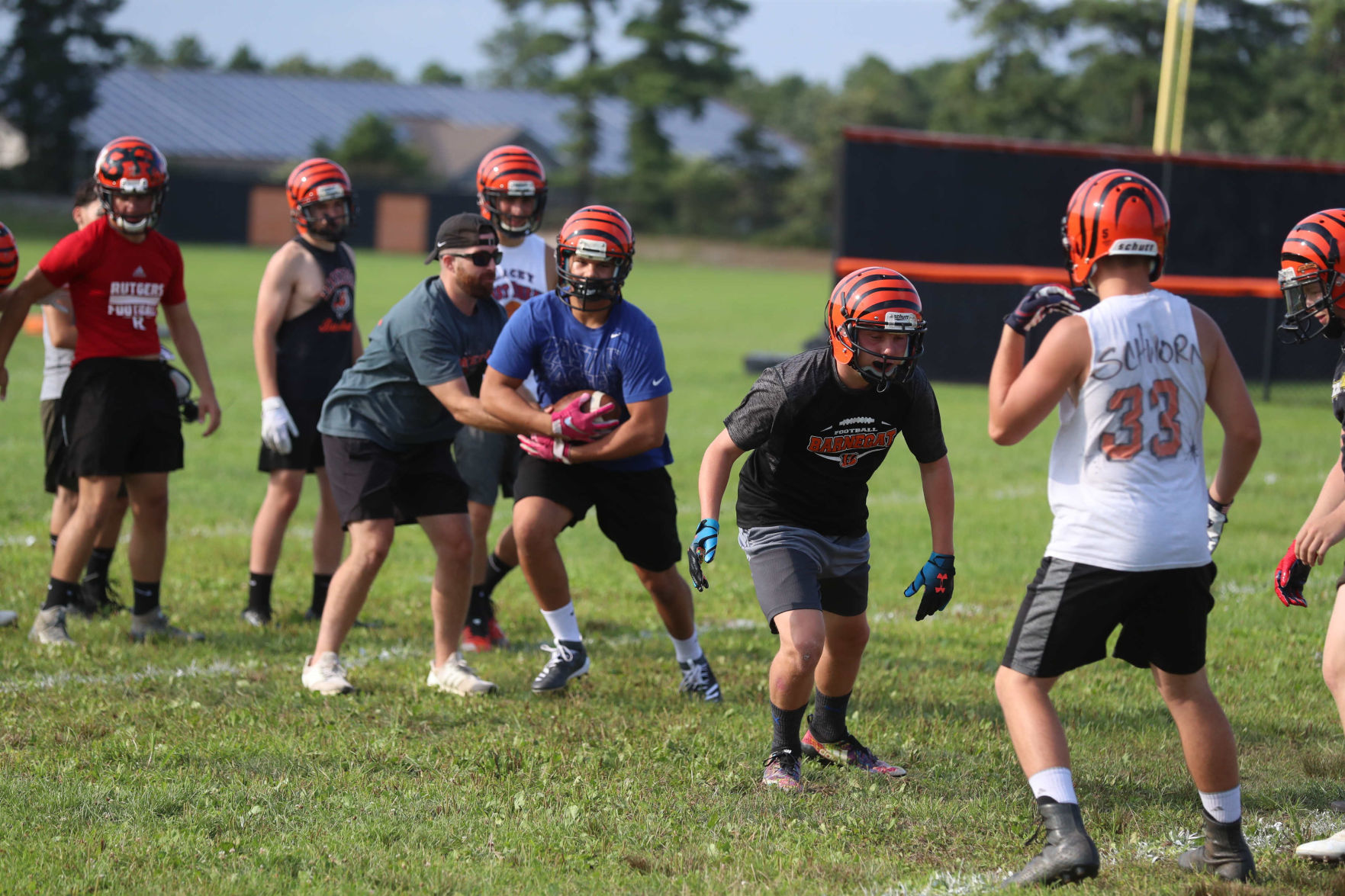 Barnegat Football Practice